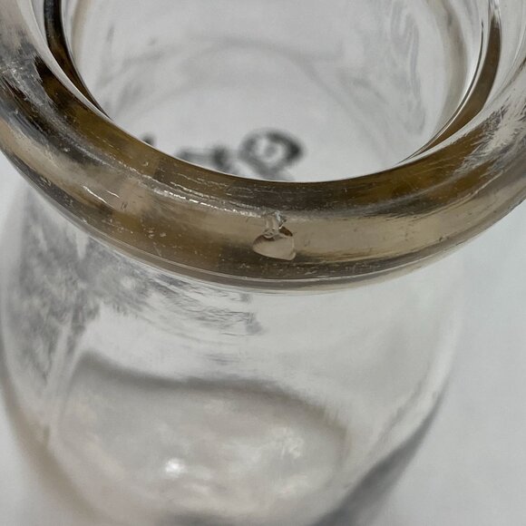 Vintage Hand's Dairy and Creamery Half Pint Milk Bottle Sidney Nebraska 1940s - Picture 8 of 10